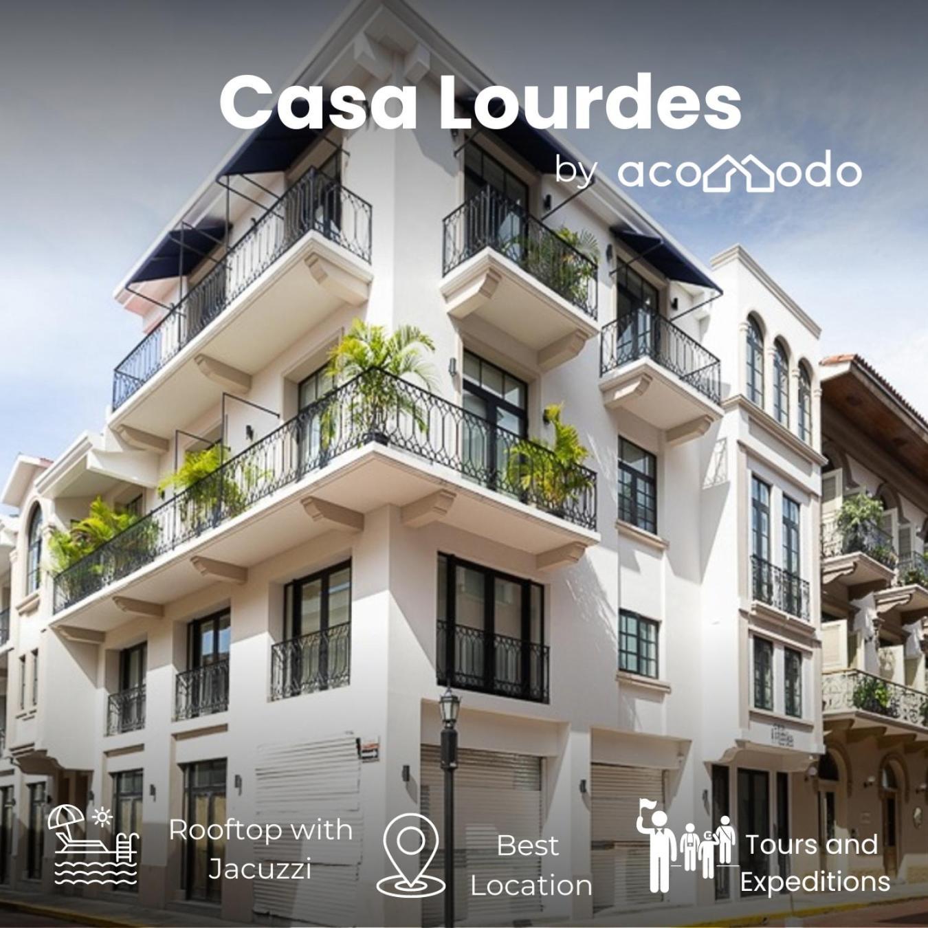 Casa Lourdes By Acomodo Casco Viejo 巴拿马城 外观 照片